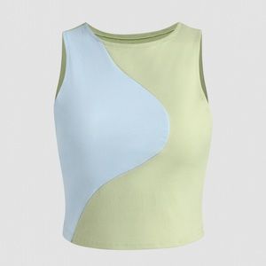 Cider Patchwork Crop Top